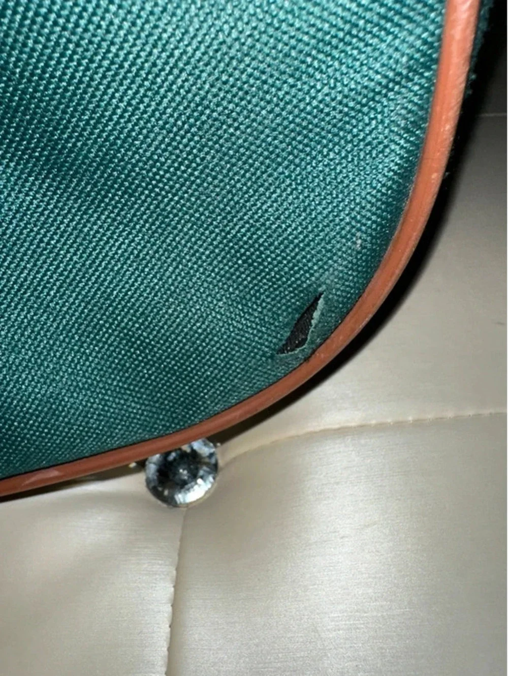 Vintage Ralph Lauren Polo Green 90s Rolling Duffle Bag